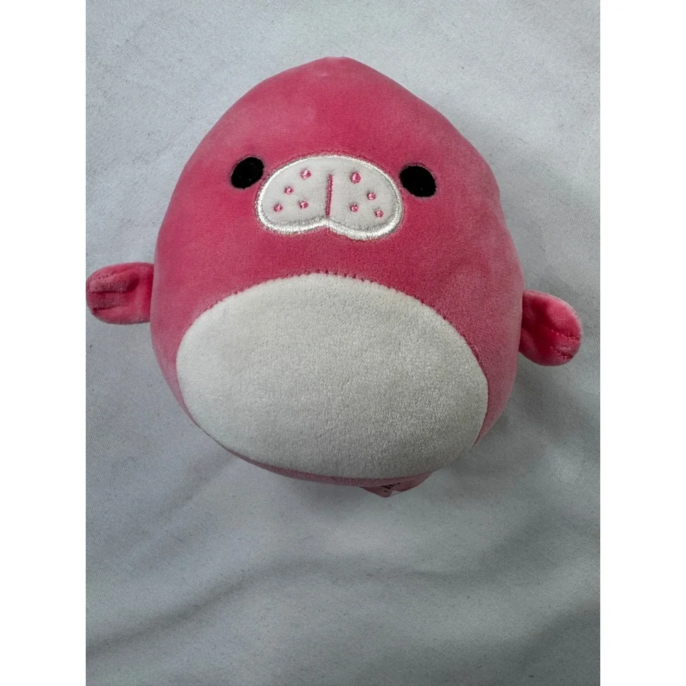 Squishmallows Matt the Manatee 5 Inch Pink Plush Stuffed Animal Jazwares